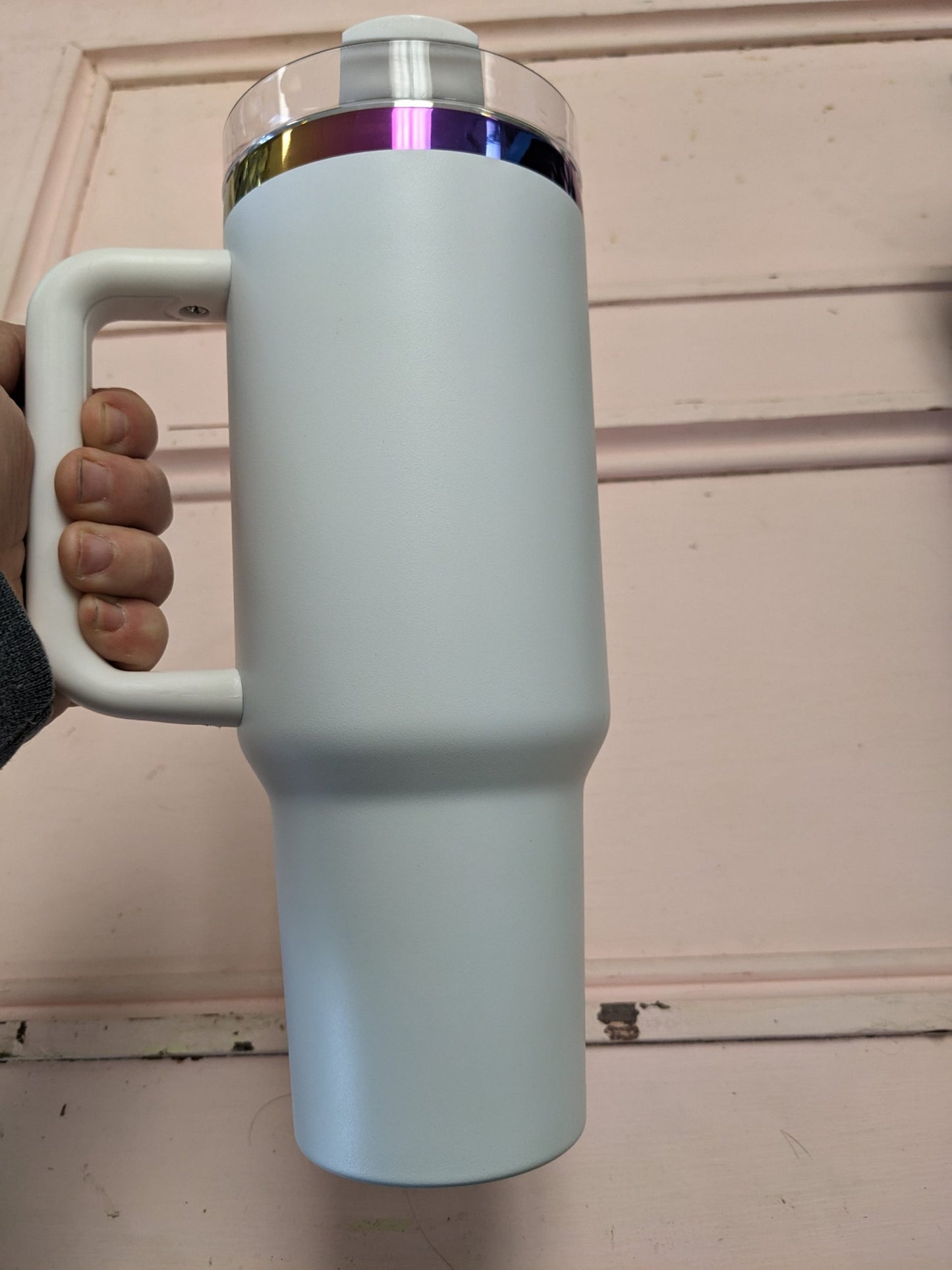 40oz Rainbow Powder Coated Tumblers Same as Stanley