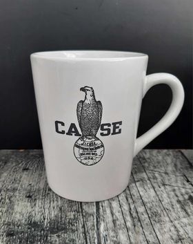 White Coffee Mug J.I. CASE Tractor Laser Engraved Coffee Mug