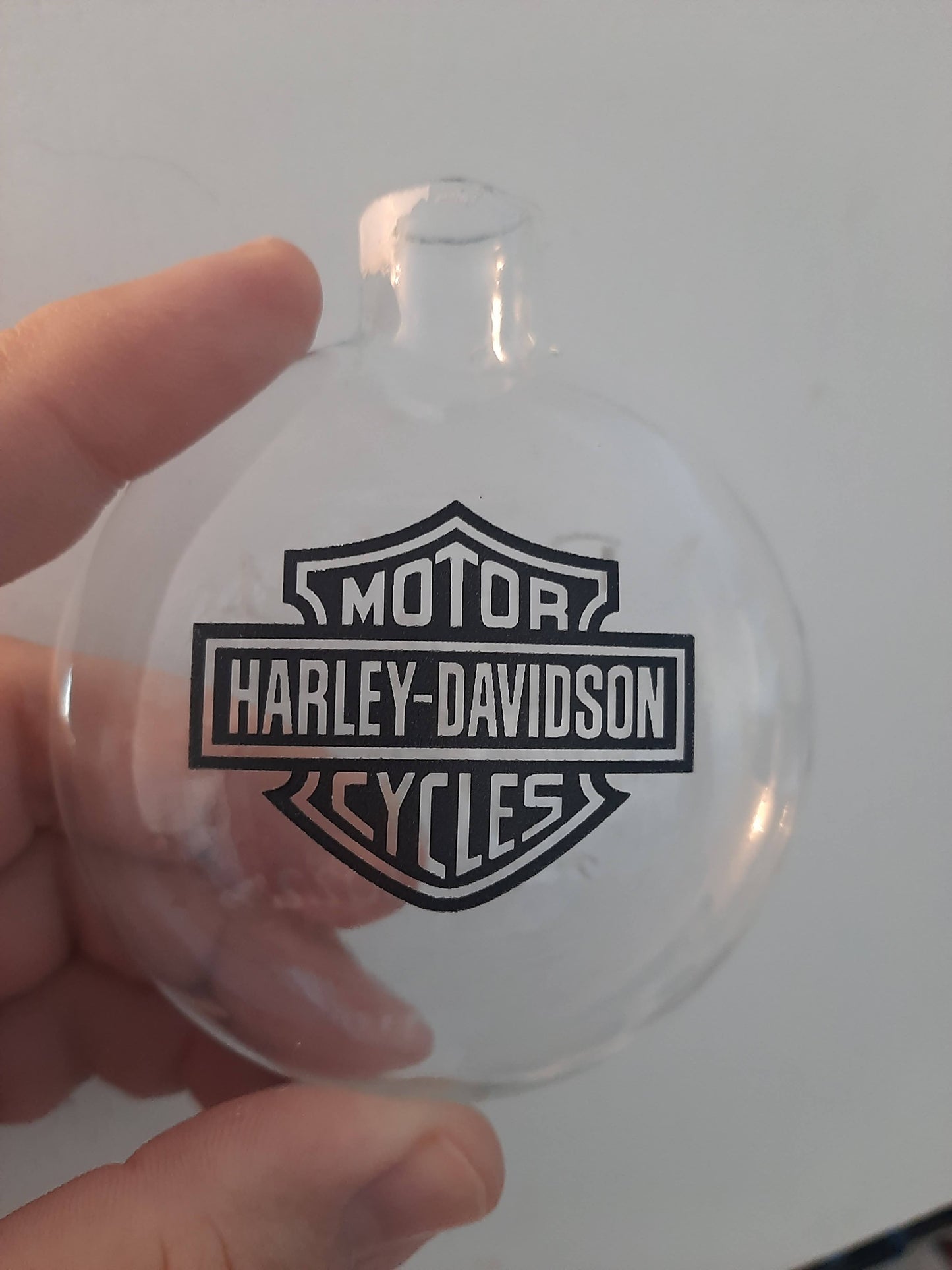 80mm/3.14 inch Glass Disc Ornaments Custom Personalized Engraved or Etched