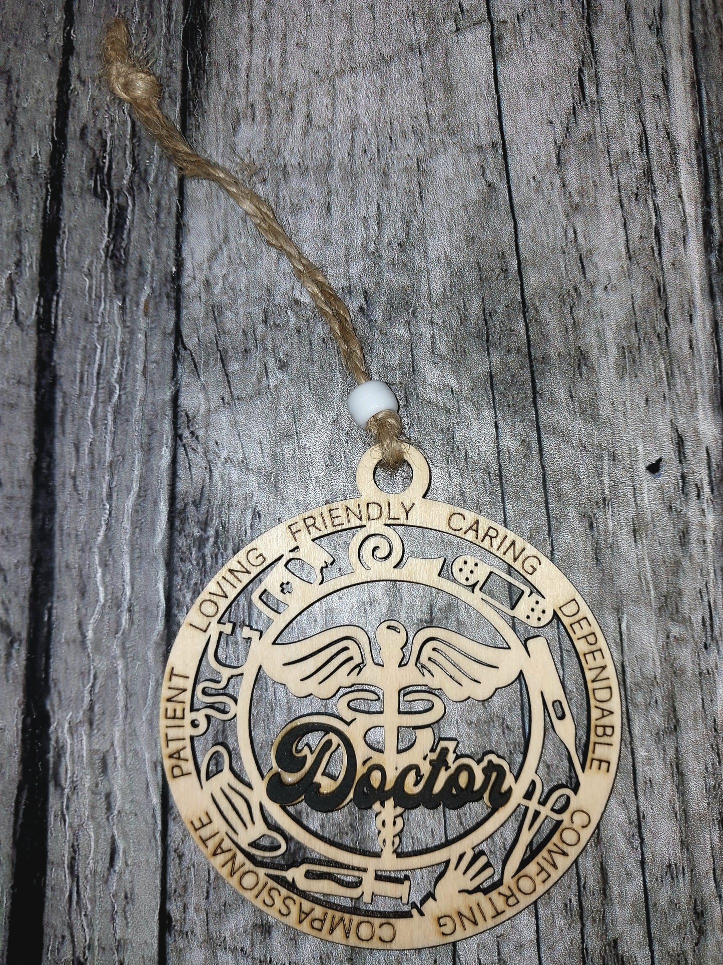 Doctor Ornament, Christmas Ornaments, Doctor Gift, Doctor Appreciation