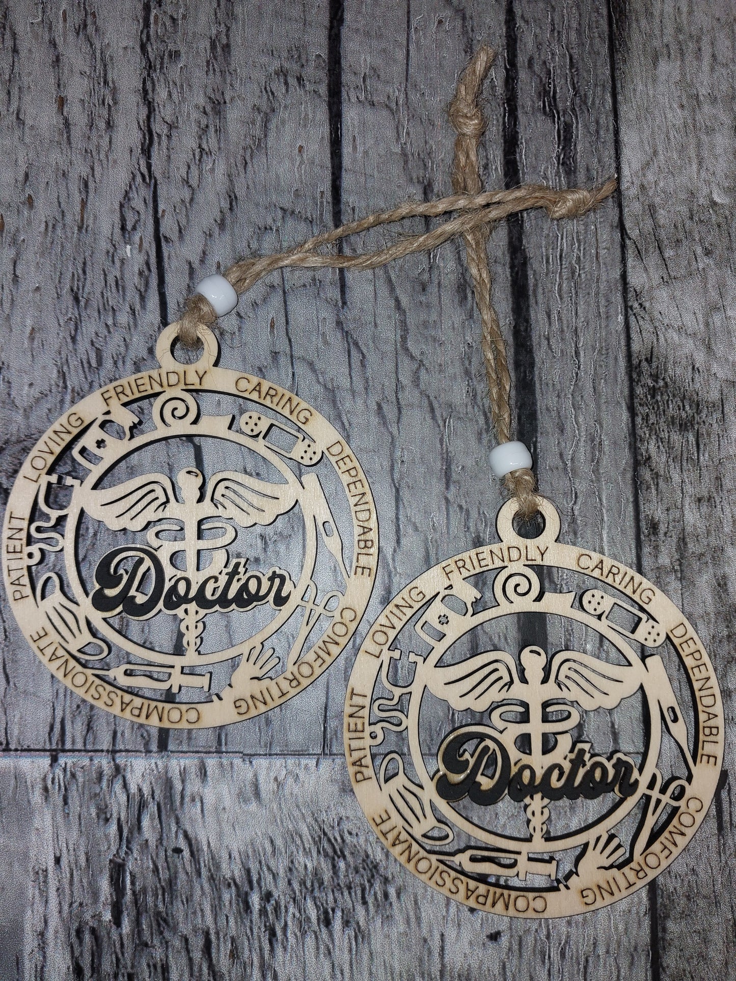 Doctor Ornament, Christmas Ornaments, Doctor Gift, Doctor Appreciation