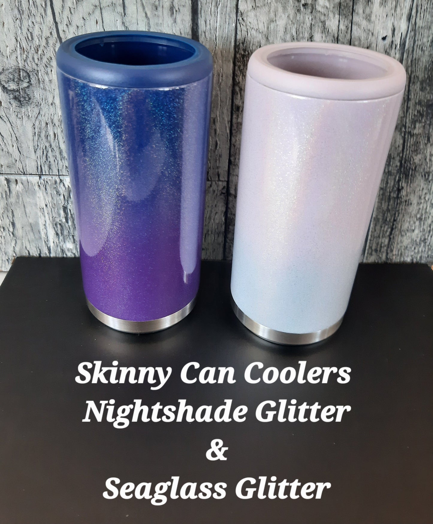 Skinny & Standard Can Cooler 12 oz Stainless Steel Can Cooler F**K It Let's get dirty