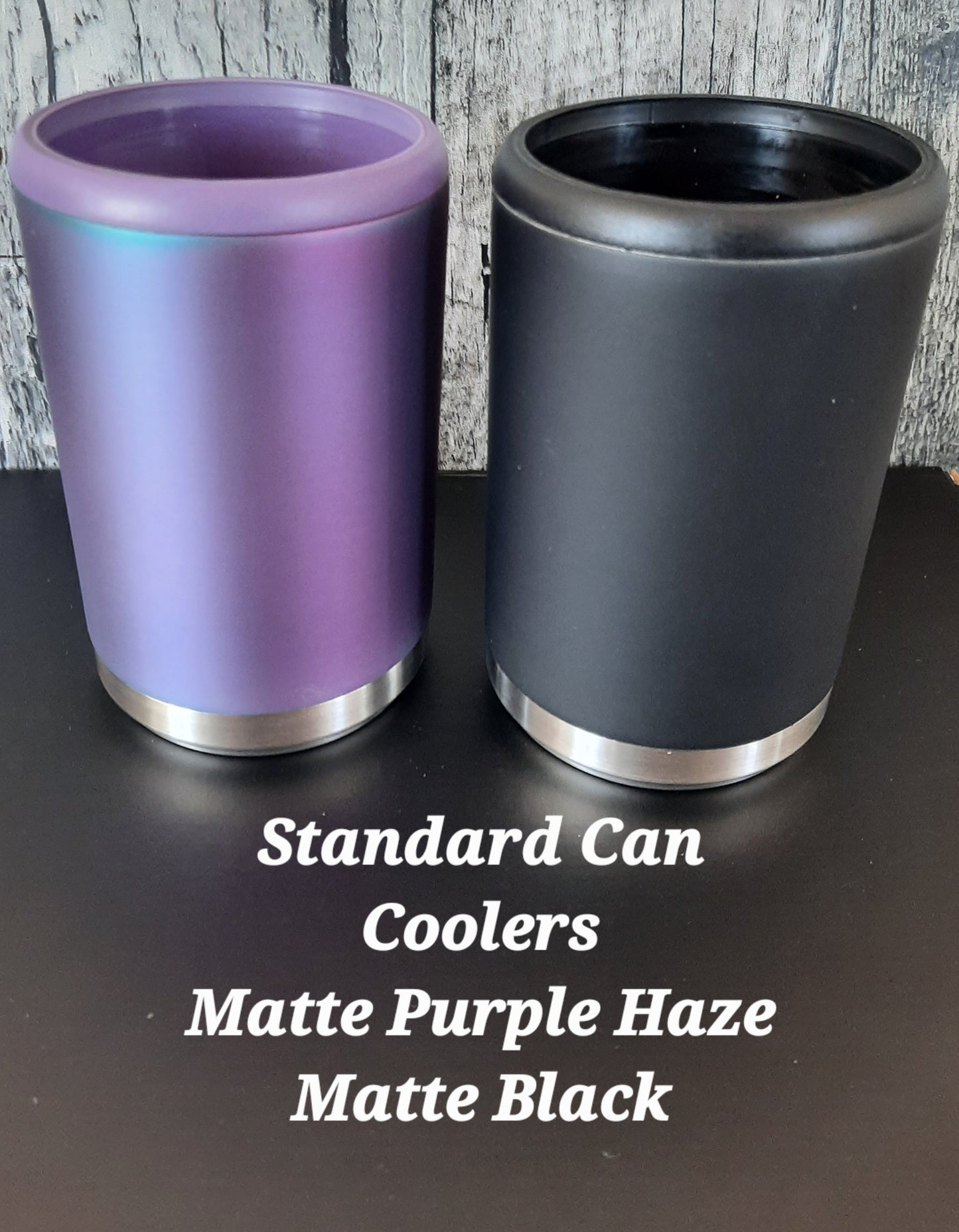 Skinny & Standard Can Cooler 12 oz Stainless Steel Can Cooler F**K It Let's get dirty