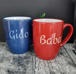 Baba or Gido Coffee Mug 12oz Two Tone