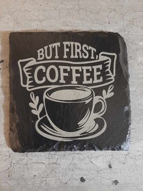 Slate Coasters Customized Personalized Laser Engraved