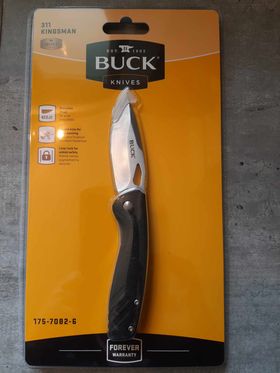 Buck Knives Kingsman Folding Knife w/ Pocket Clip, 2.75-in