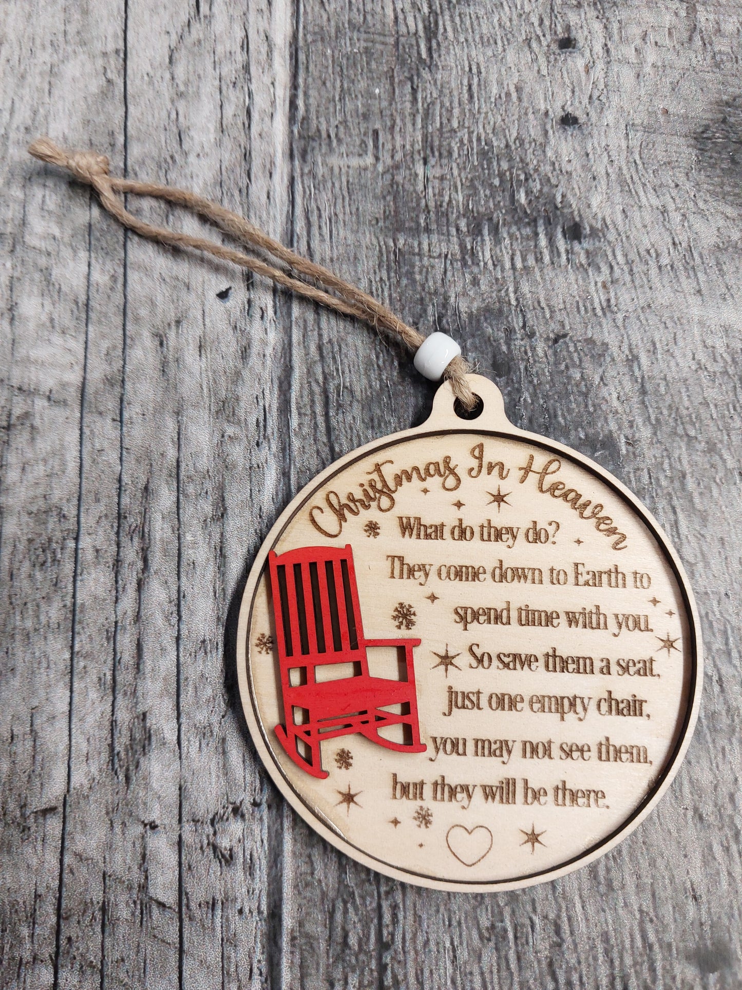 Christmas in Heaven Ornament