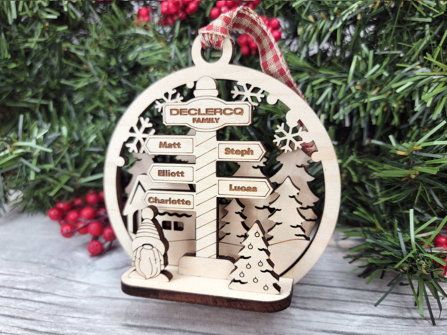 North Pole Pop-Up Ornament