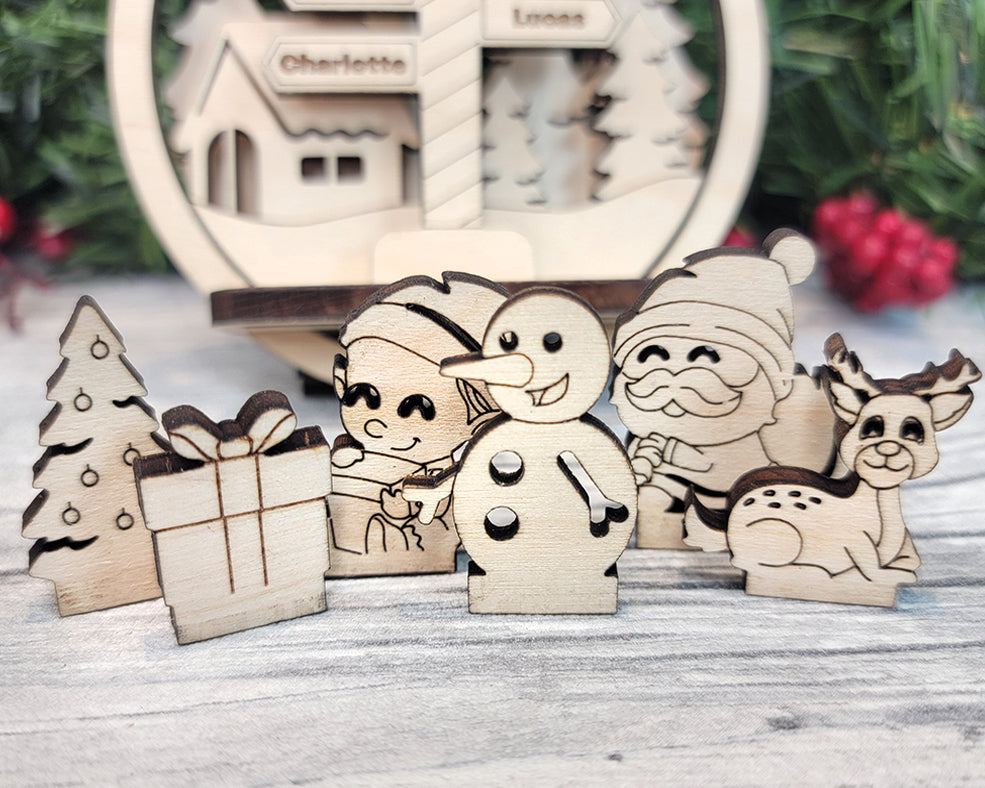 North Pole Pop-Up Ornament