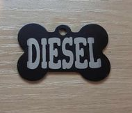 Personalized Tag, Laser Engraved Tag Customized Personalized Anodized Aluminum