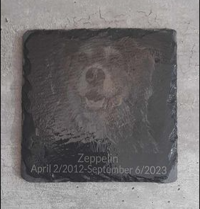 Slate Coasters Customized Personalized Laser Engraved