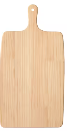 Wood Cutting Board Serving Board Charcuterie Board with Handle Customized Personalized Engraved