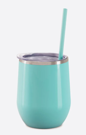 Bev Steel 12 oz Stainless Steel Wine Tumbler