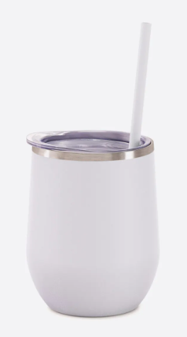 Bev Steel 12 oz Stainless Steel Wine Tumbler
