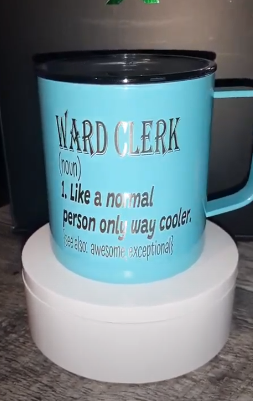 Townie Insulated Coffee Mug, 14 oz 414ml | Double Wall Vacuum Sealed Camp Cup