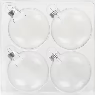 80mm/3.14 inch Glass Disc Ornaments Custom Personalized Engraved or Etched
