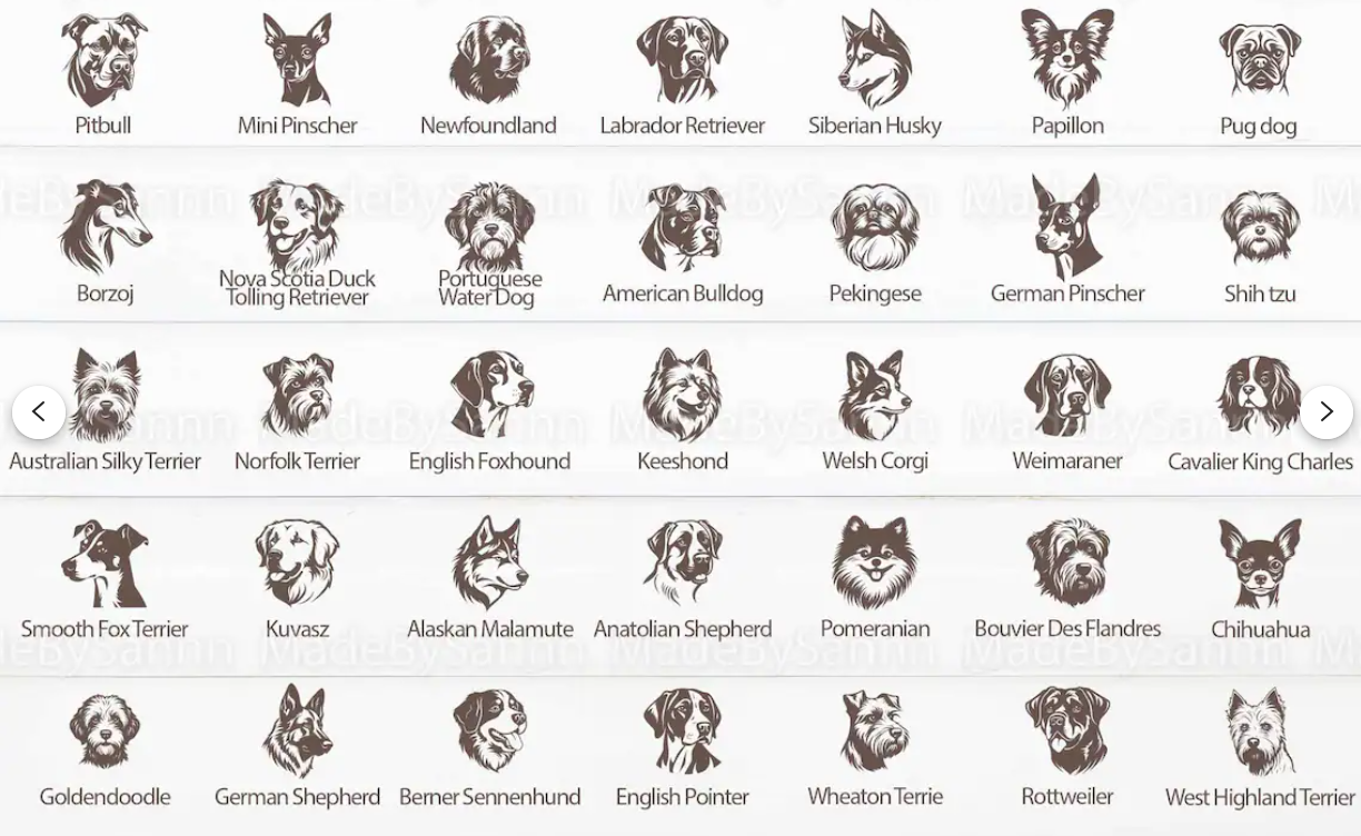 Dog Christmas Ornament, Christmas Decor Customized Personalized Laser Engraved Laser Cut