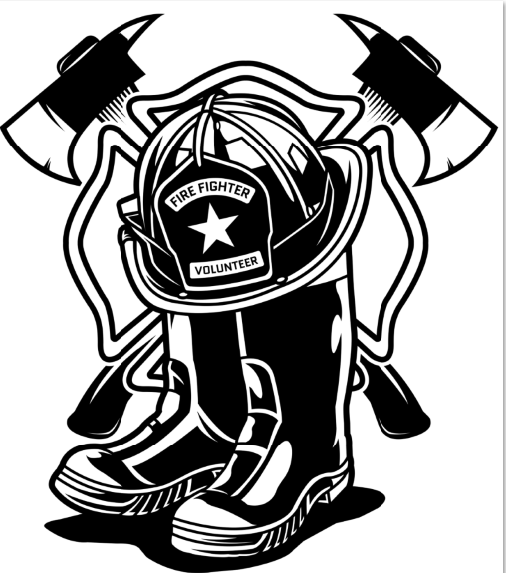 Firefighter Fire Fighter Gear Fire Fighter Boot Ornament wood Customized Personalized Laser Engraved Laser Cut