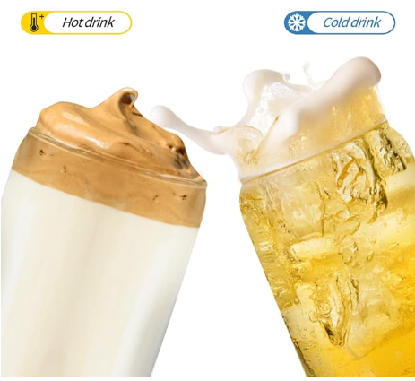 Drinking Glass with Bamboo Lids and Glass Straws Beer Glass Cups Bulk, Glass Tumbler Reusable Cute Cups for Iced Coffee, Whiskey, Tea, Soda, Cocktail, Gift, Clear 16oz