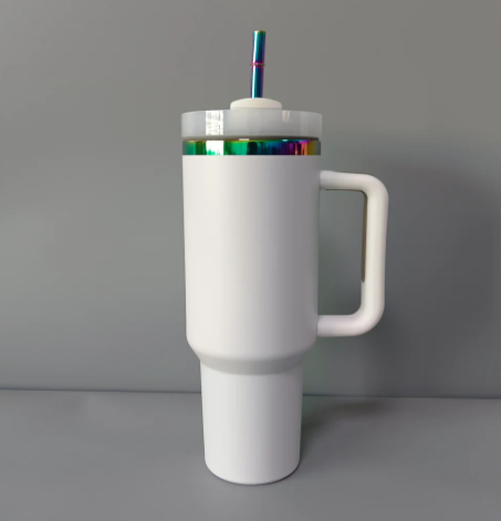 40oz Rainbow Powder Coated Tumblers Same as Stanley