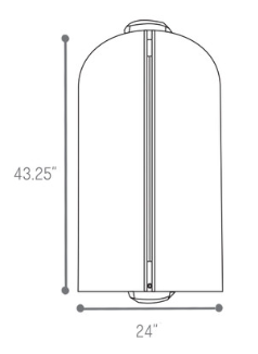 Garment Bag 43 inch or 54 inch