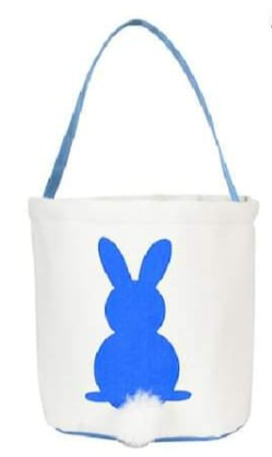 Cute Bunny 🐰 Basket with Fluffly Tail
