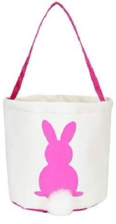 Cute Bunny 🐰 Basket with Fluffly Tail