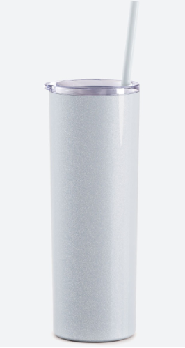 Class of 2024 Skinny Steel 20oz Iceberg Glitter