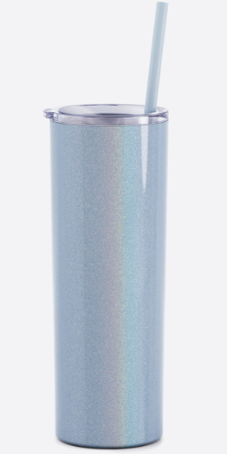 Class of 2024 Skinny Steel 20oz Iceberg Glitter