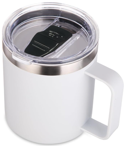 Townie Insulated Coffee Mug, 14 oz 414ml | Double Wall Vacuum Sealed Camp Cup