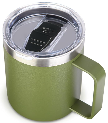 Townie Insulated Coffee Mug, 14 oz 414ml | Double Wall Vacuum Sealed Camp Cup