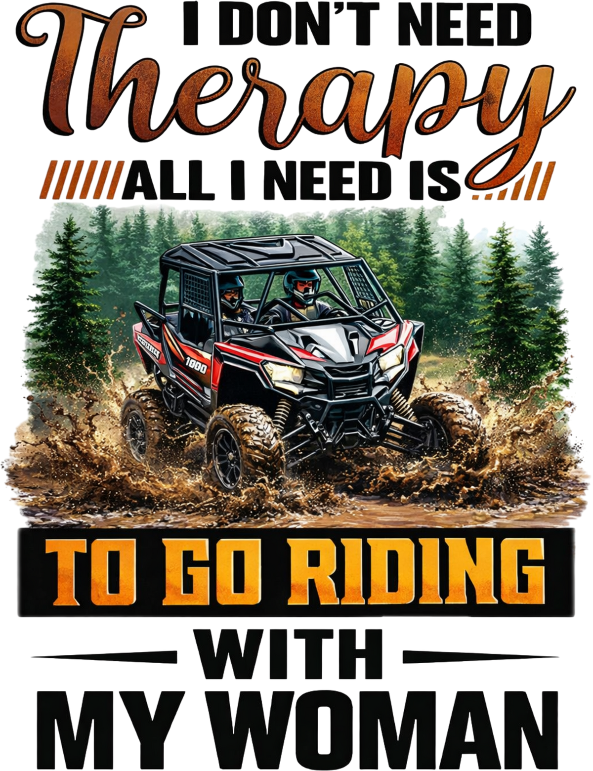 RIDING THERAPY (His) | Hoodie