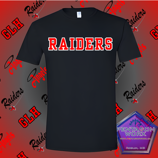 GLH | T-SHIRT RAIDERS TEXT Mens