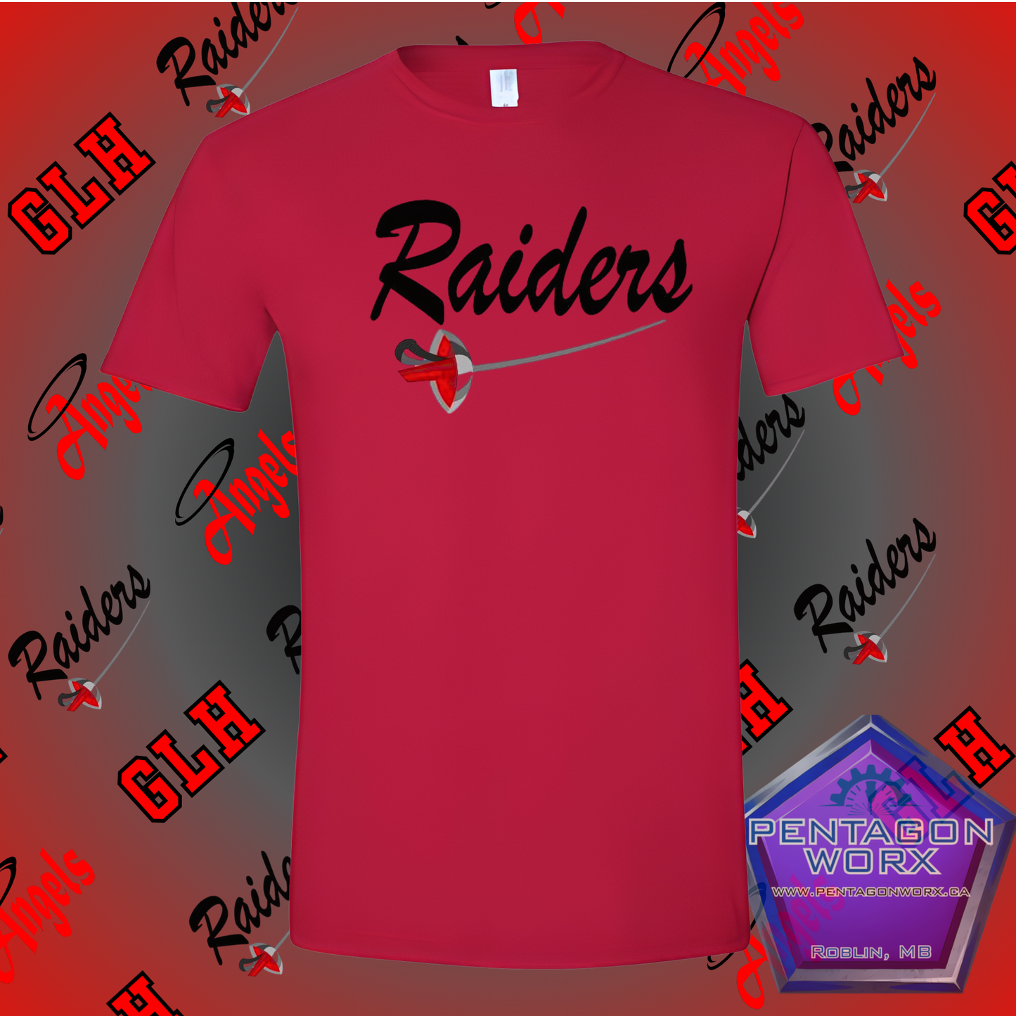 GLH | T-SHIRT RAIDERS SWORD Mens