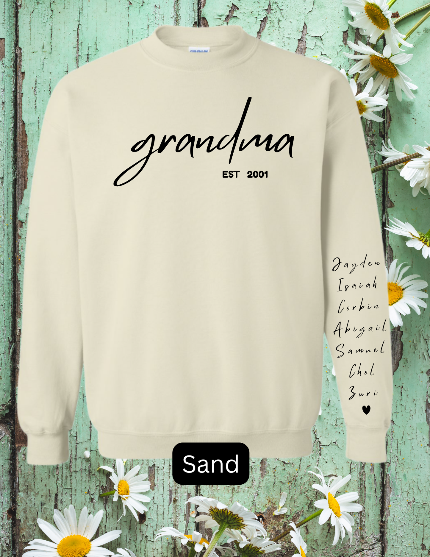 Mama | Grandma | Nana Crewneck Sweater