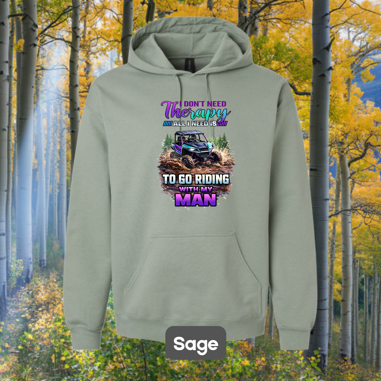 RIDING THERAPY Hoodie