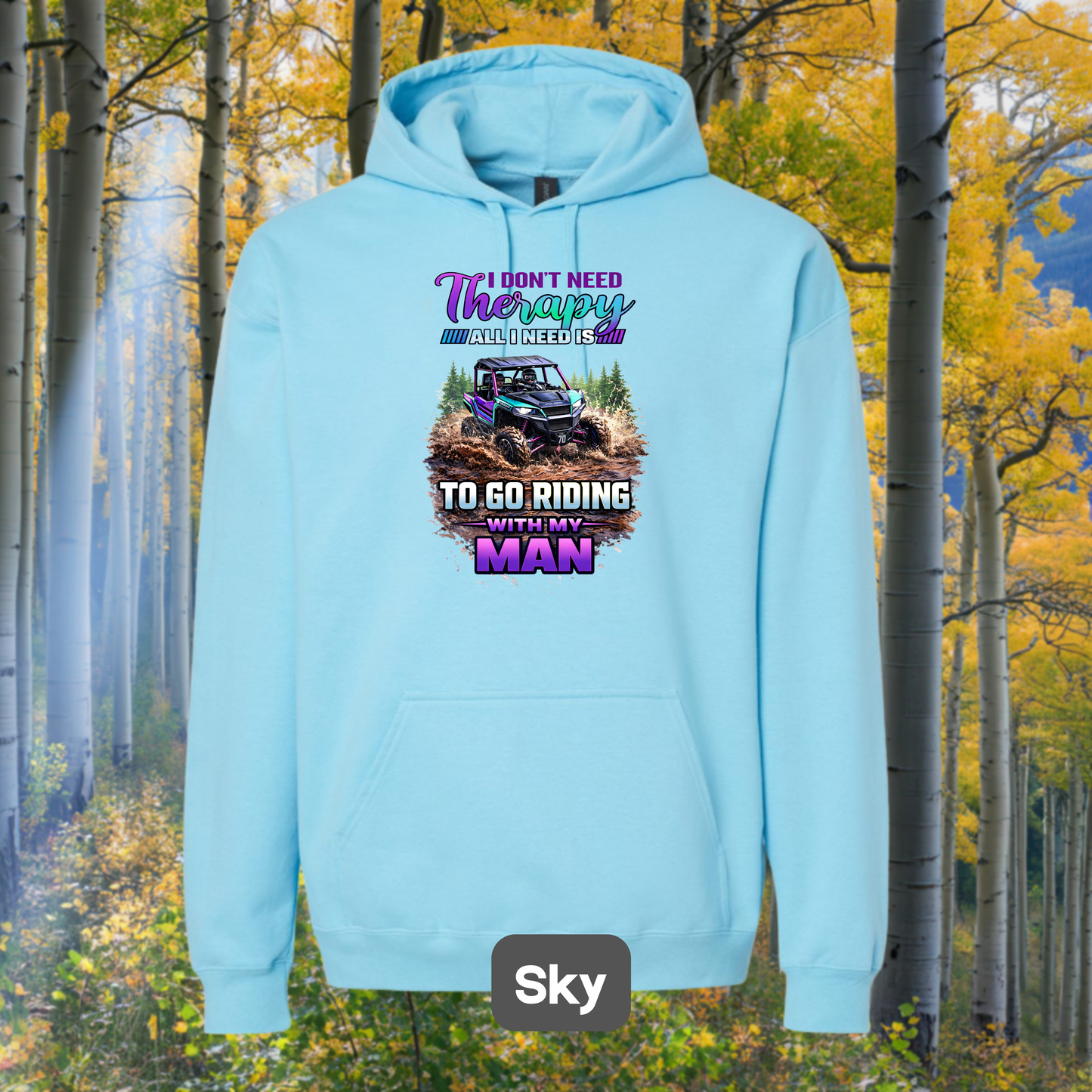 RIDING THERAPY Hoodie