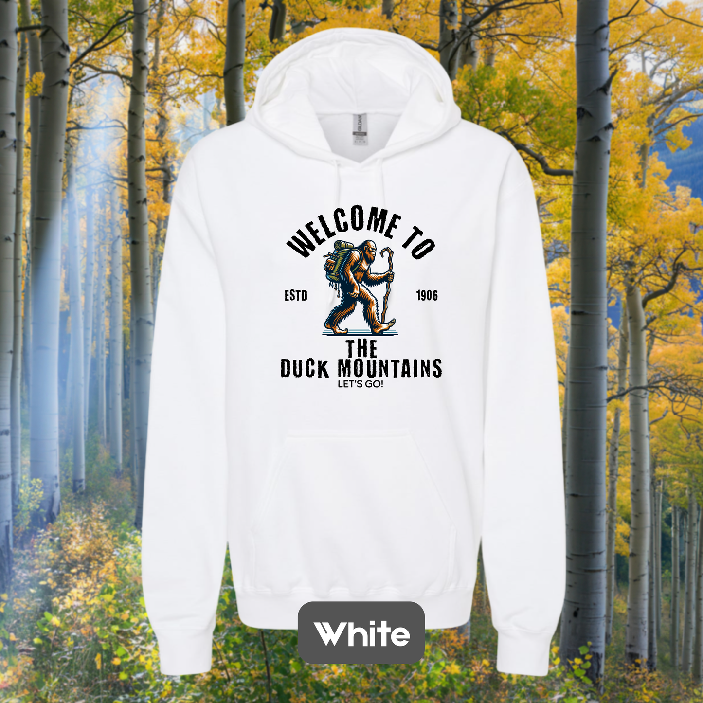 DUCK MOUNTAINS Sasquatch Hiker Hoodie