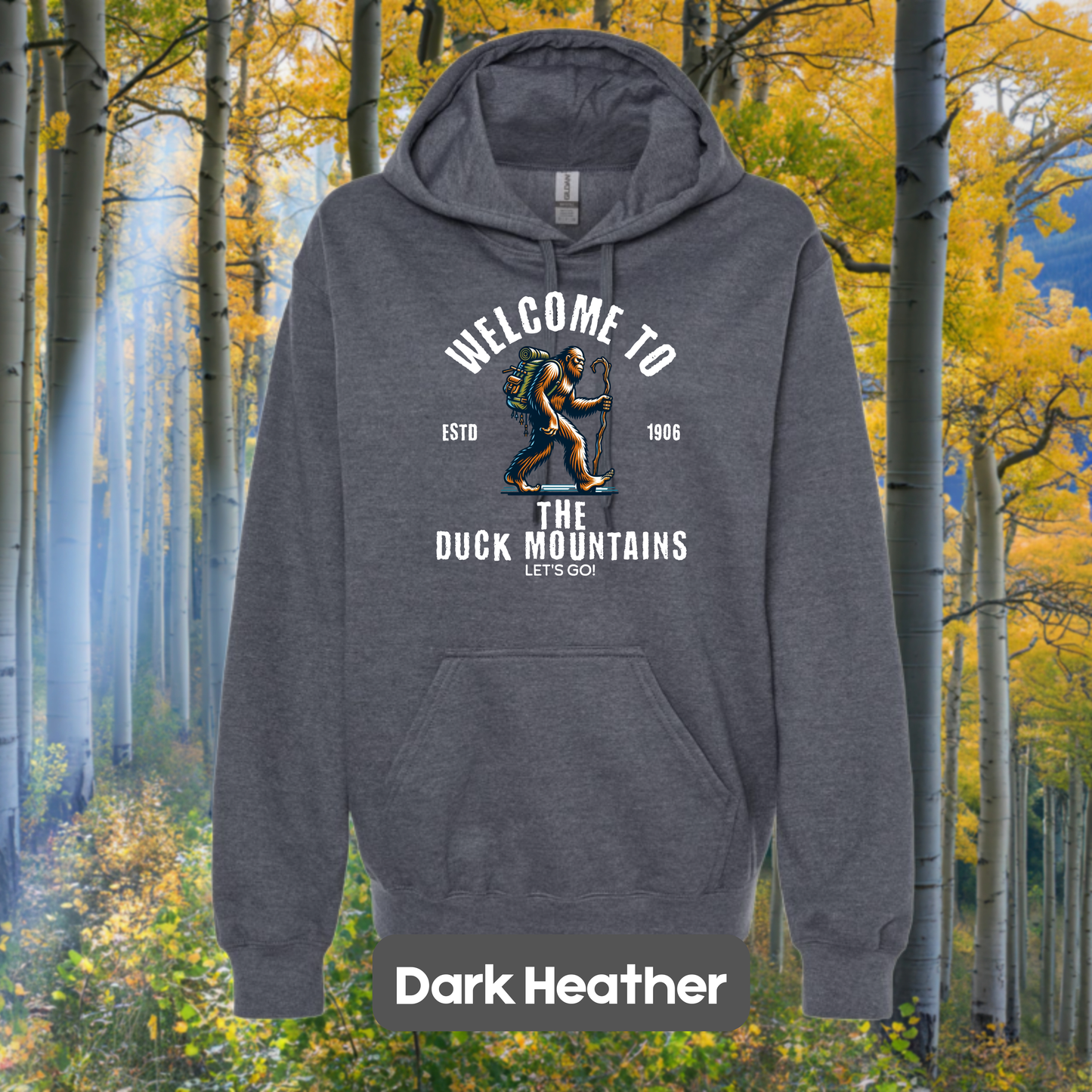 DUCK MOUNTAINS Sasquatch Hiker Hoodie