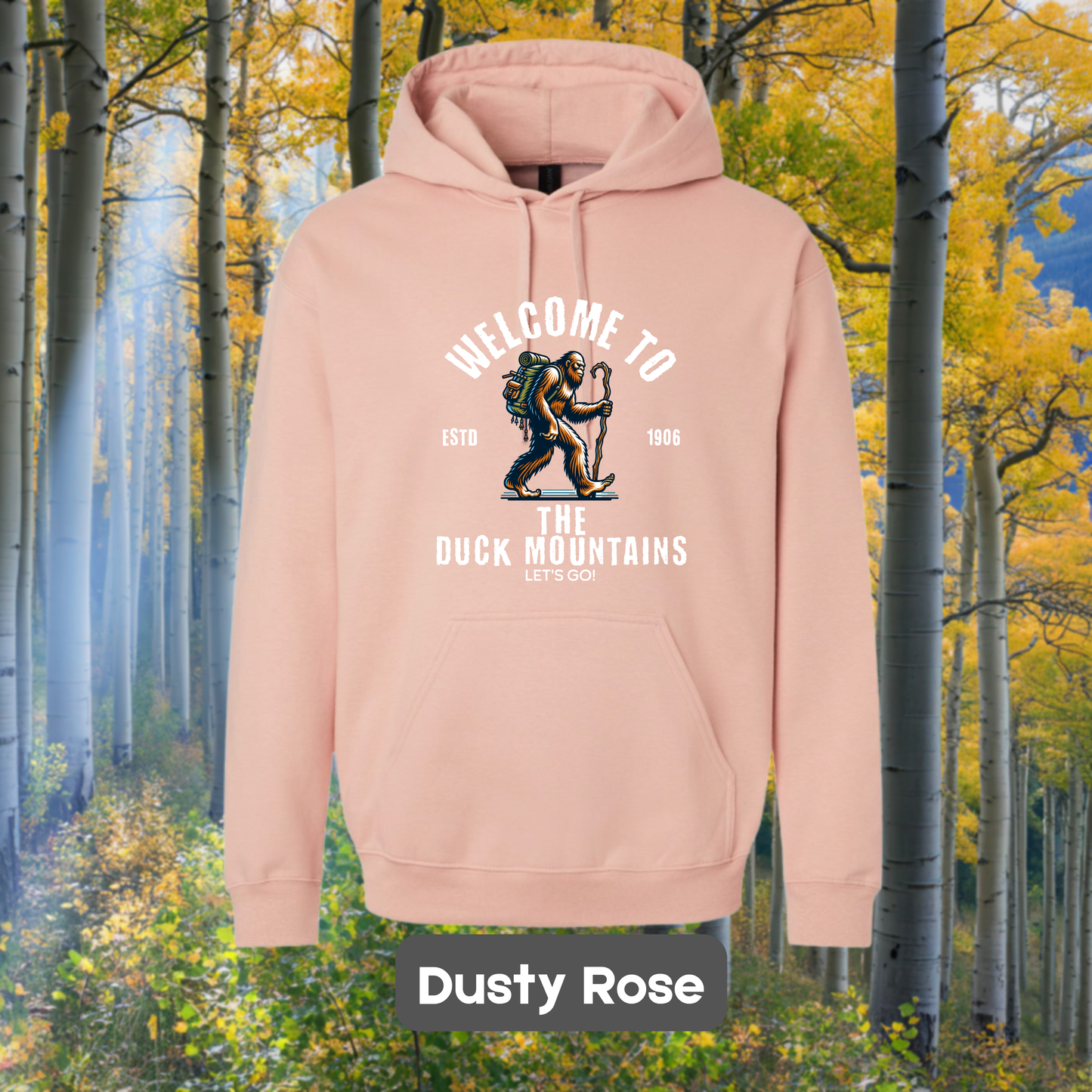 DUCK MOUNTAINS Sasquatch Hiker Hoodie