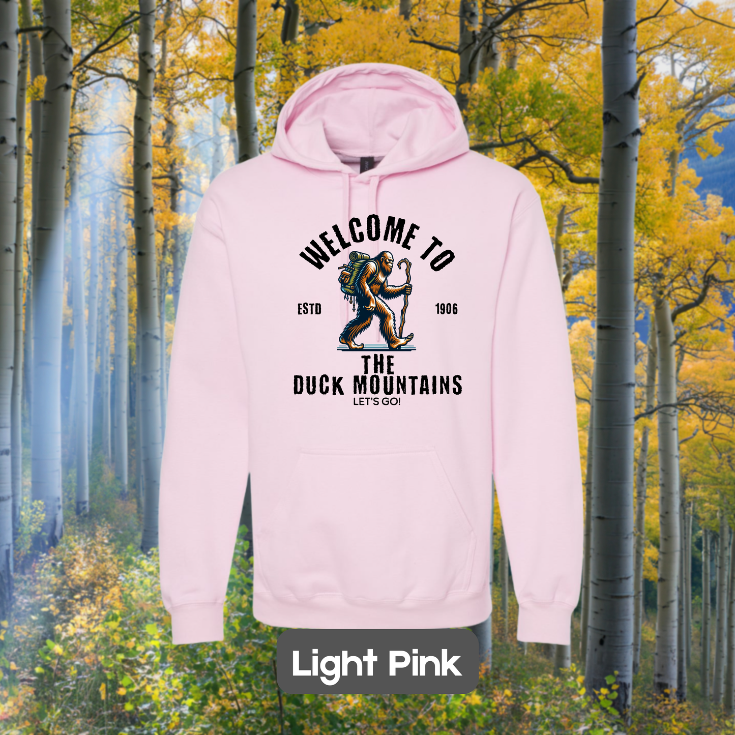 DUCK MOUNTAINS Sasquatch Hiker Hoodie
