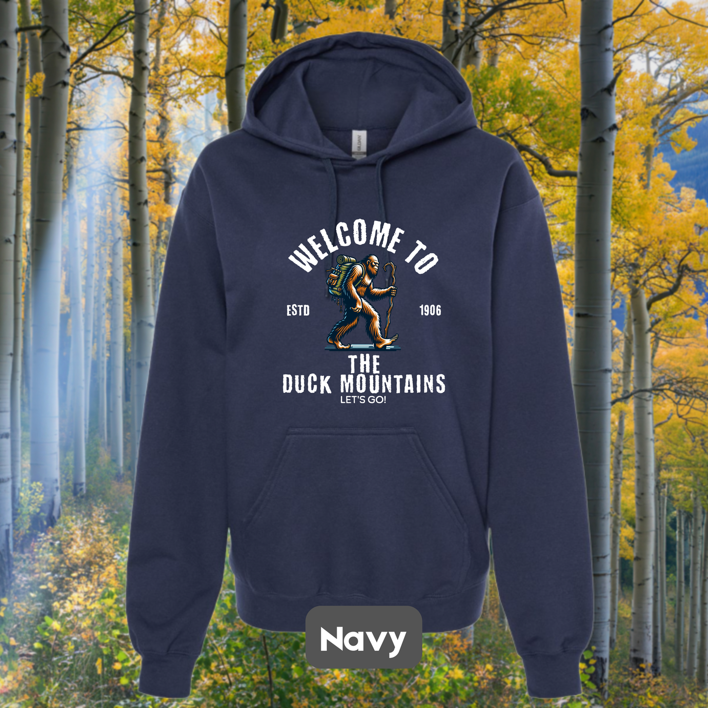 DUCK MOUNTAINS Sasquatch Hiker Hoodie