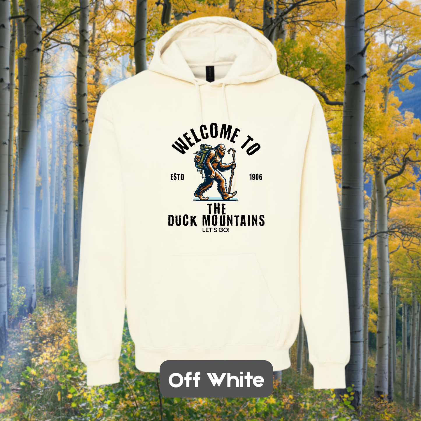 DUCK MOUNTAINS Sasquatch Hiker Hoodie
