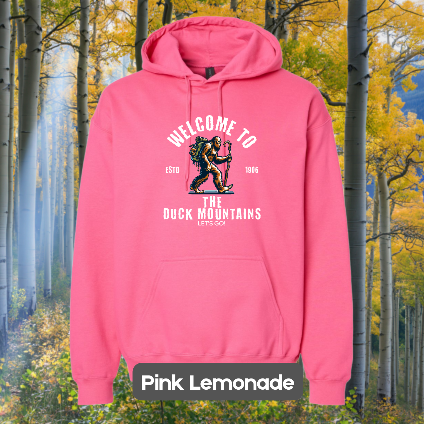 DUCK MOUNTAINS Sasquatch Hiker Hoodie