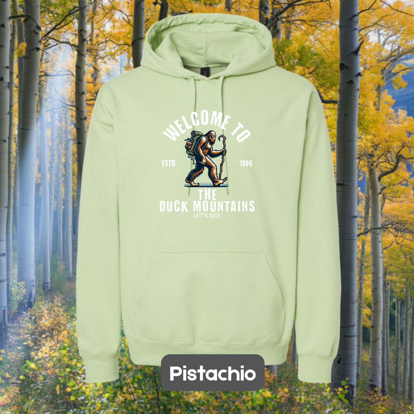 DUCK MOUNTAINS Sasquatch Hiker Hoodie