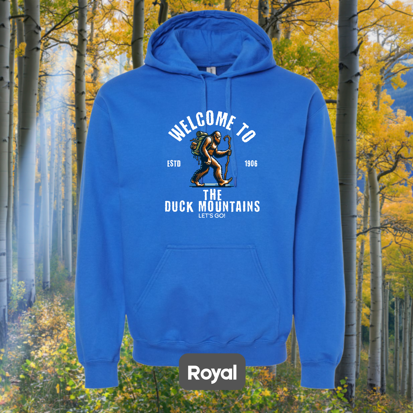 DUCK MOUNTAINS Sasquatch Hiker Hoodie