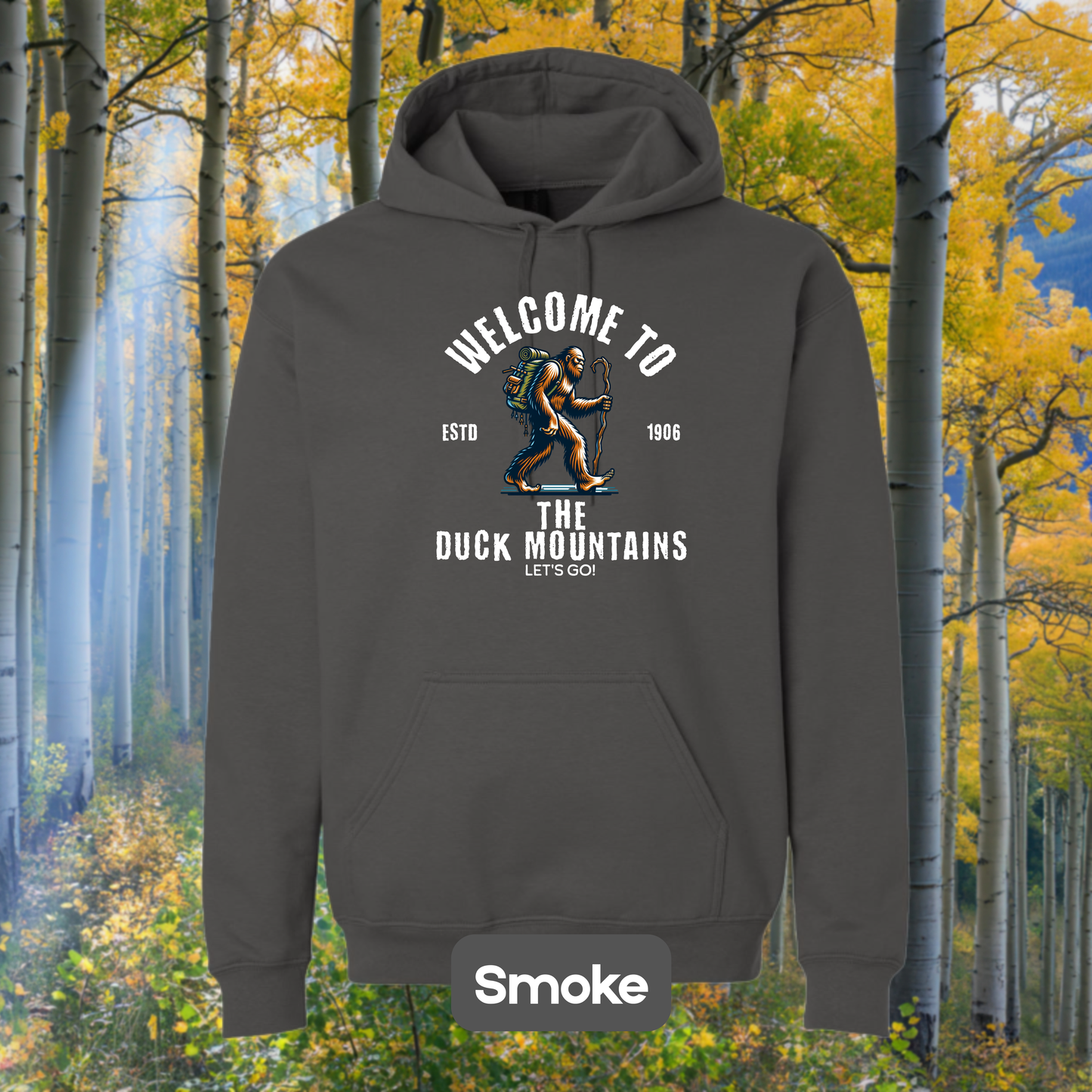 DUCK MOUNTAINS Sasquatch Hiker Hoodie