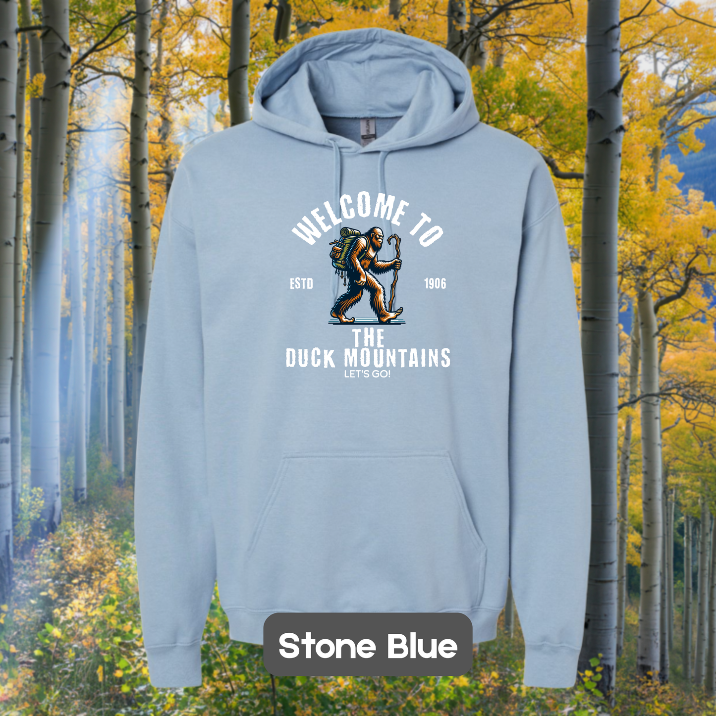 DUCK MOUNTAINS Sasquatch Hiker Hoodie