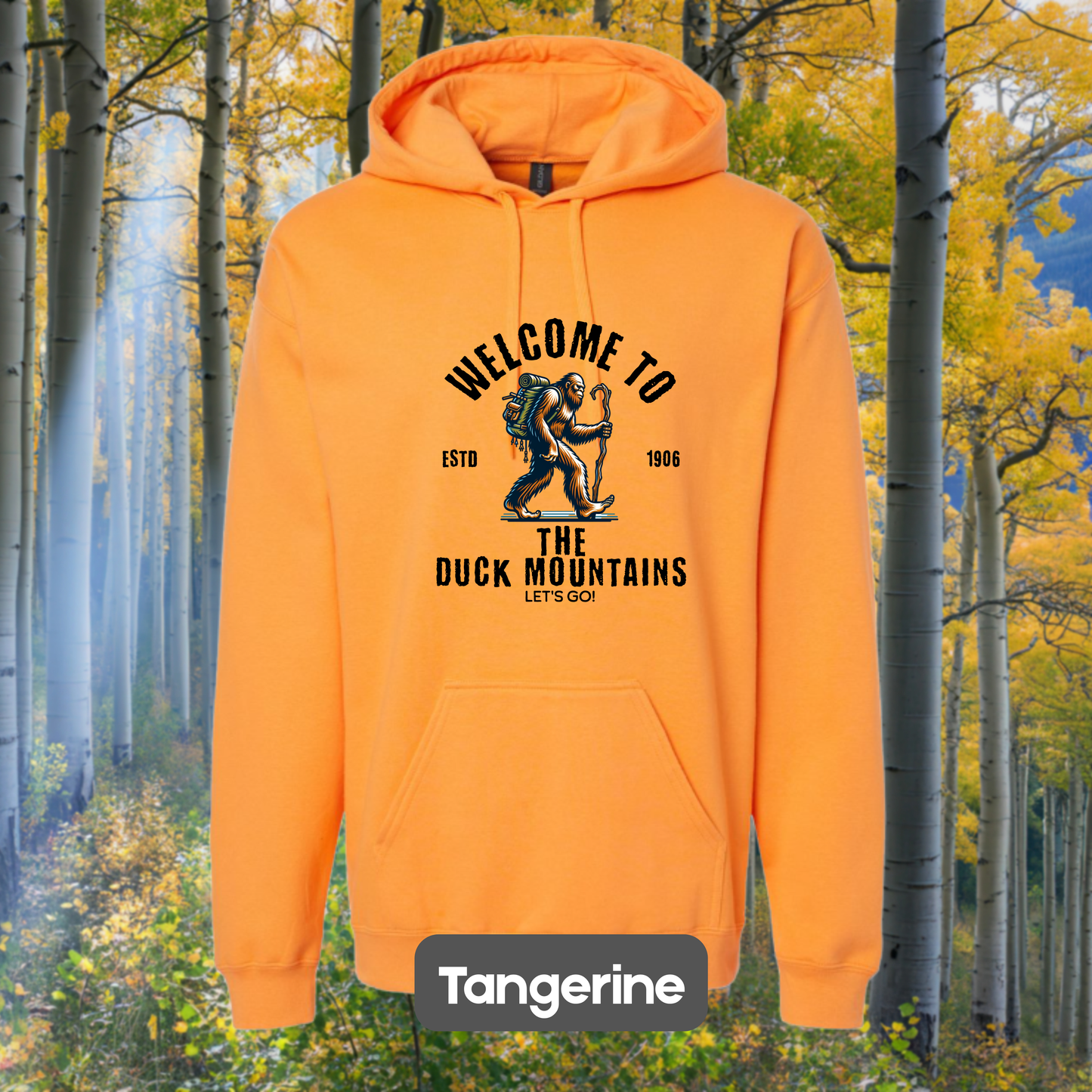 DUCK MOUNTAINS Sasquatch Hiker Hoodie