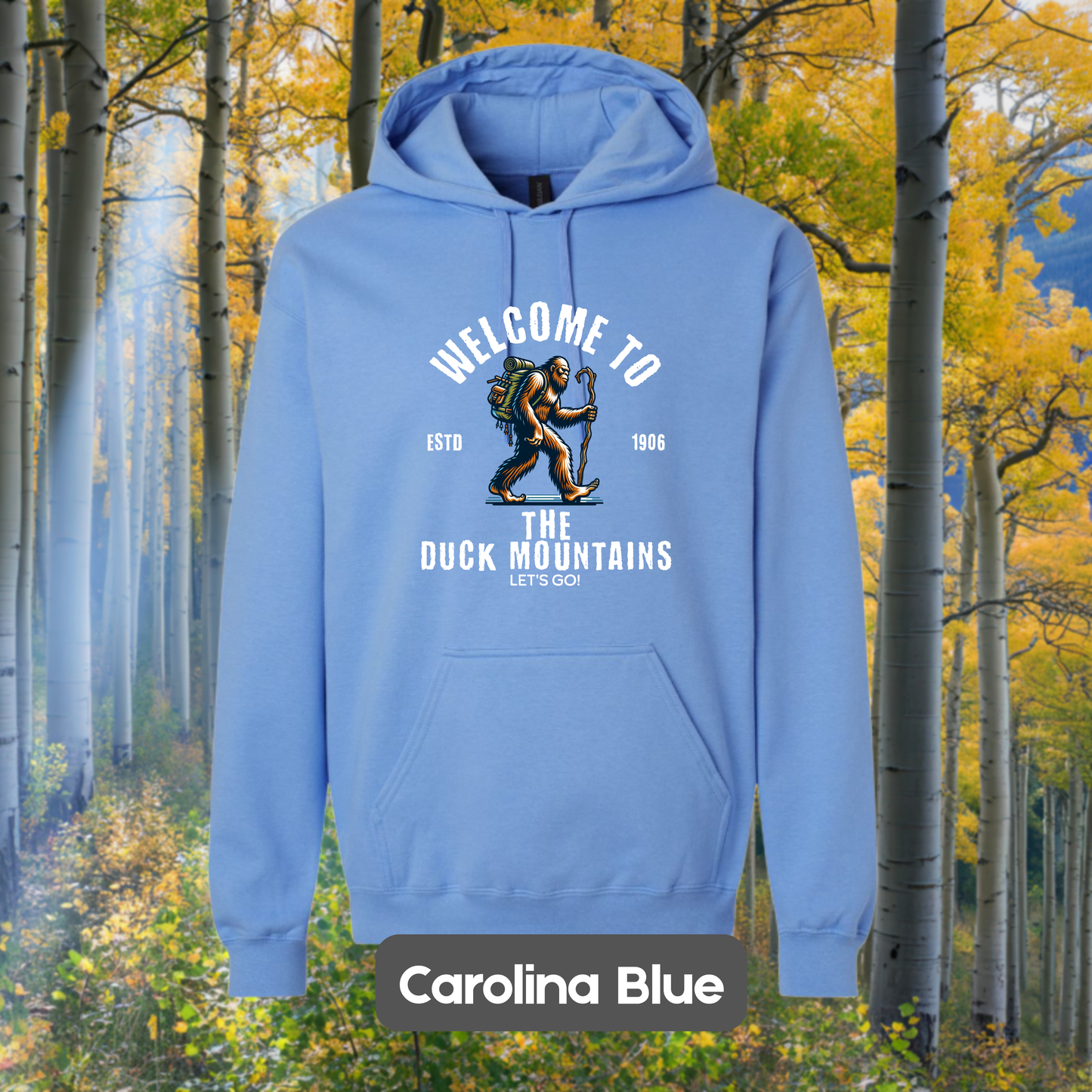 DUCK MOUNTAINS Sasquatch Hiker Hoodie